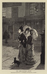 私たちの親切ないとこ 作： Augustus Edward Mulready